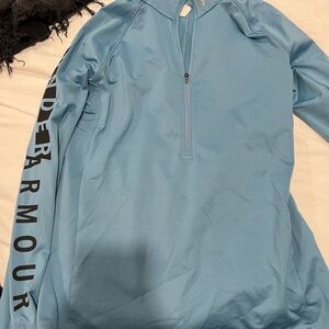 Under Armour ColdGear Light Blue Jacket Half zip